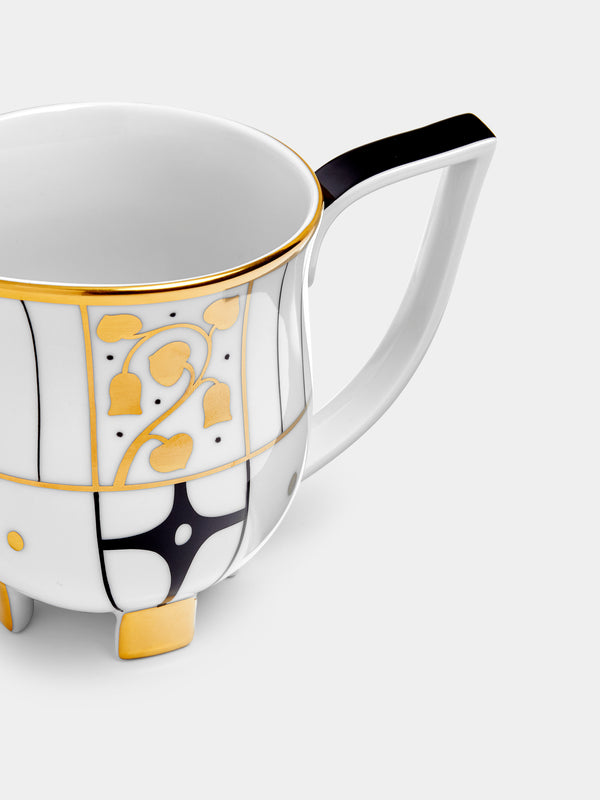 Augarten - Déco Vienne Hand-Painted Porcelain Creamer -  - ABASK