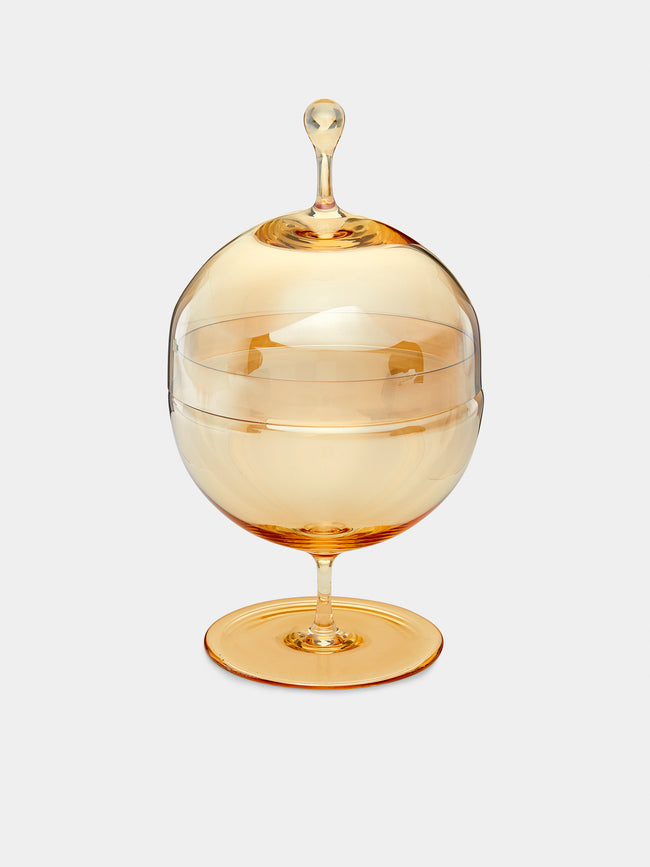 Lobmeyr - Patrician Glass Candy Dish - Gold - ABASK - 