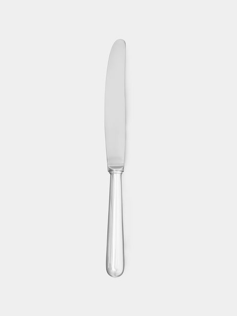 Zanetto - Miroir Silver-Plated Dinner Knife - Silver - ABASK - 
