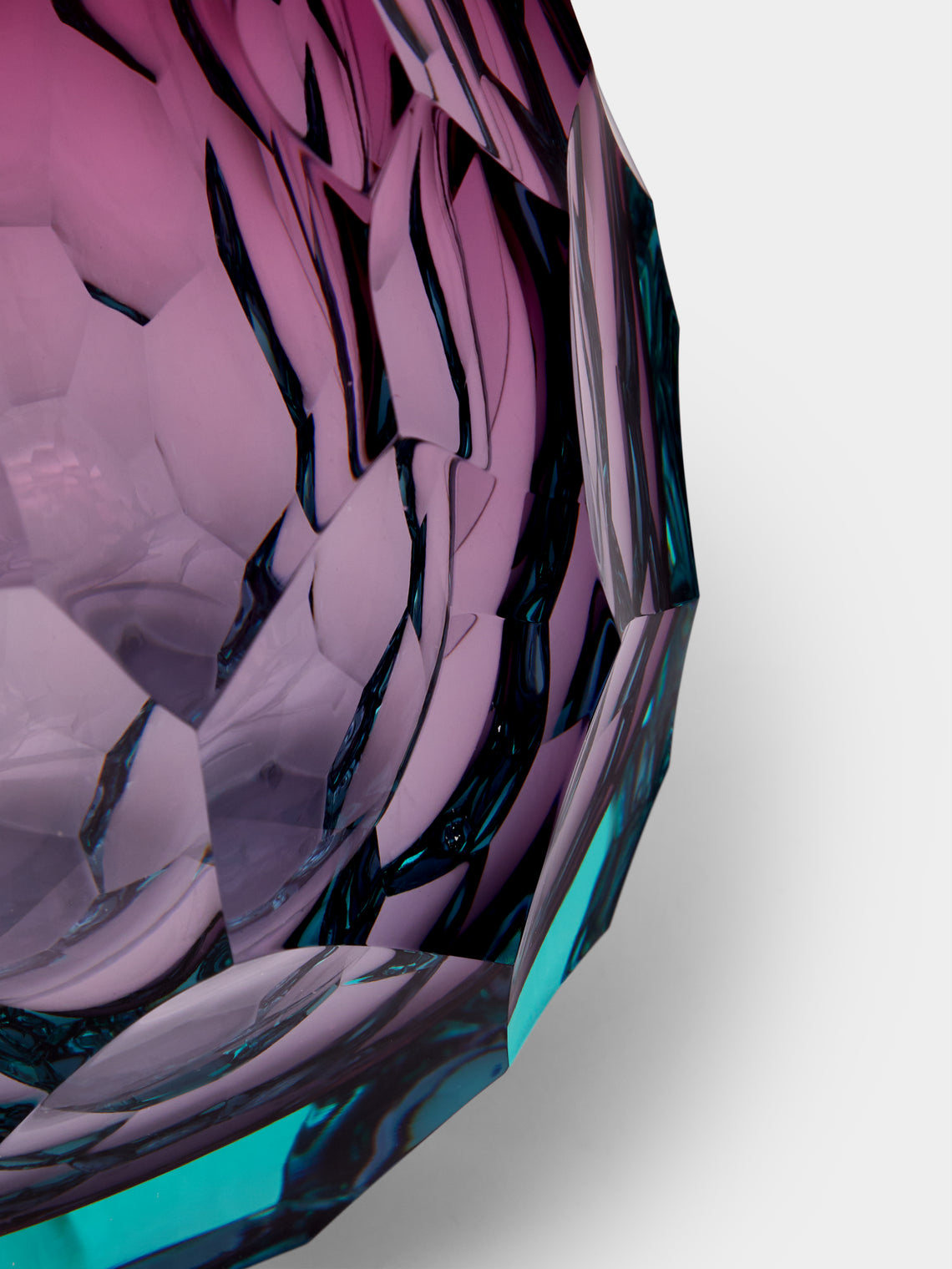 Moser - Stones Hand-Blown Crystal Vase -  - ABASK