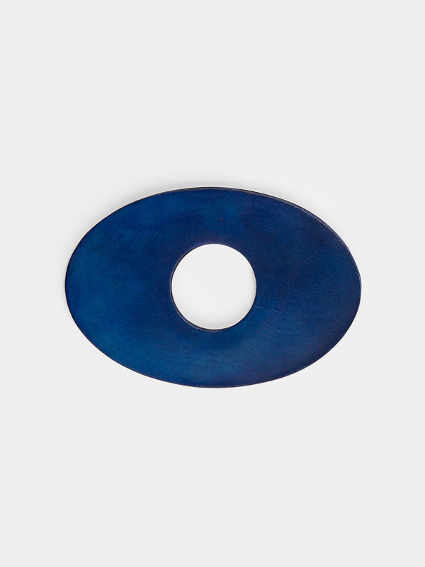 Peter Speliopoulos Projects - Hand-Stained Leather Napkin Rings (Set of 4) -  - ABASK - 