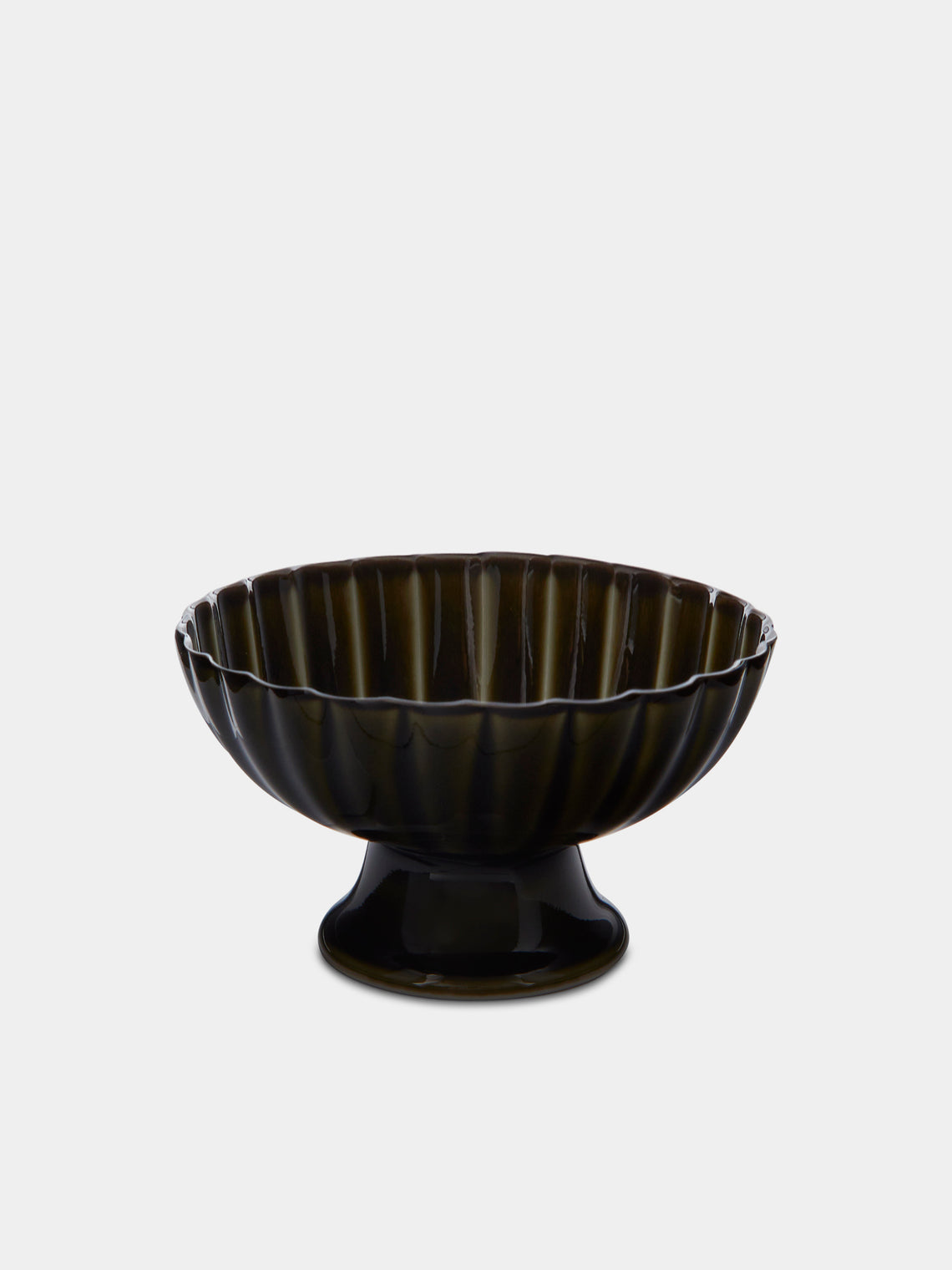 Kaneko Kohyo - Giyaman Urushi Ceramic Dessert Cups (Set of 4) - Green - ABASK - 