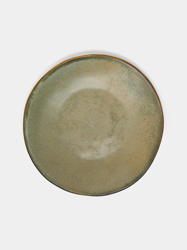 Mervyn Gers Ceramics - Hand-Glazed Ceramic Dinner Plates (Set of 6) - Beige - ABASK - 