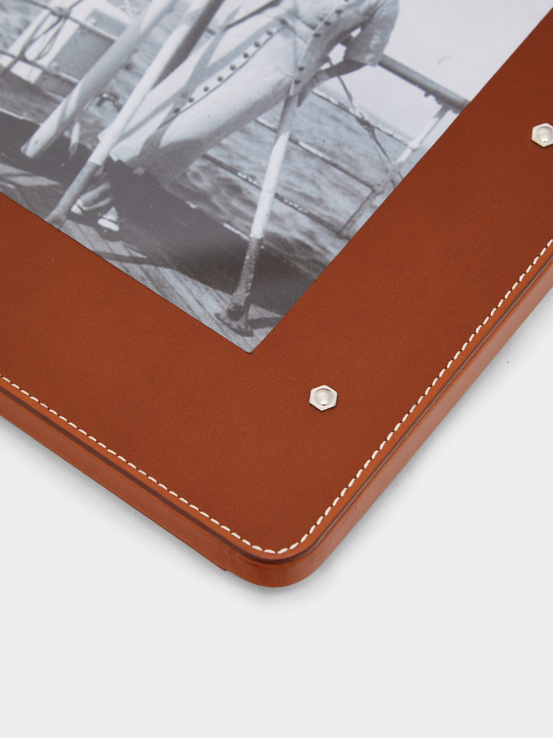 Connolly - Leather Large Photo Frame -  - ABASK