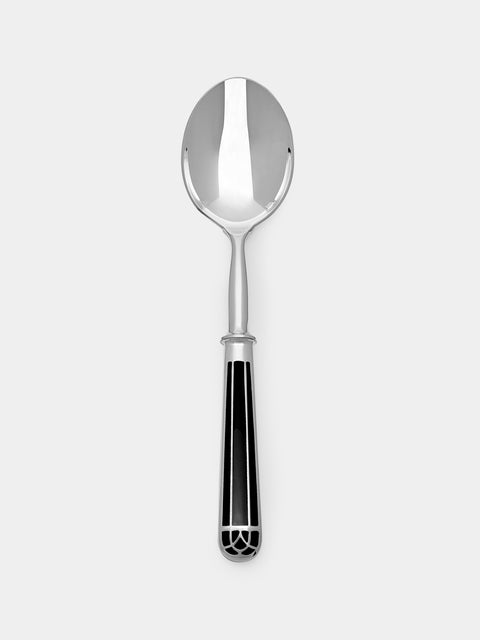 Christofle - Talisman Silver-Plated Salad Serving Spoon - Silver - ABASK - 