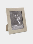 Riviere - Woven Leather Photo Frame -  - ABASK - 