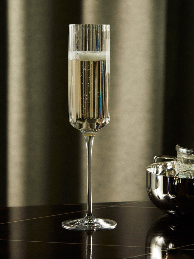 Richard Brendon - Crystal Champagne Flute - Clear - ABASK