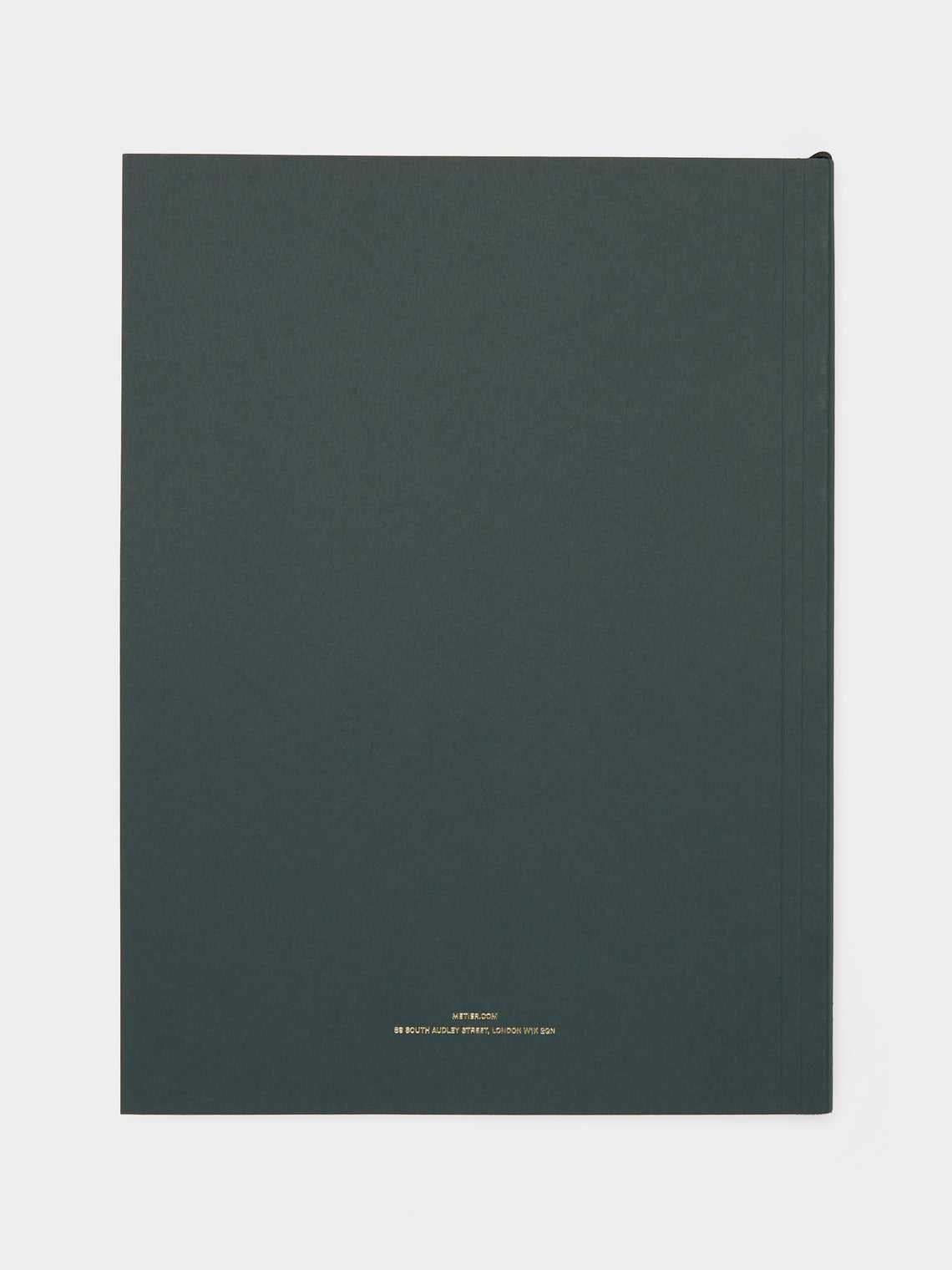 Métier - 11'' Ruled Notebook - Green - ABASK