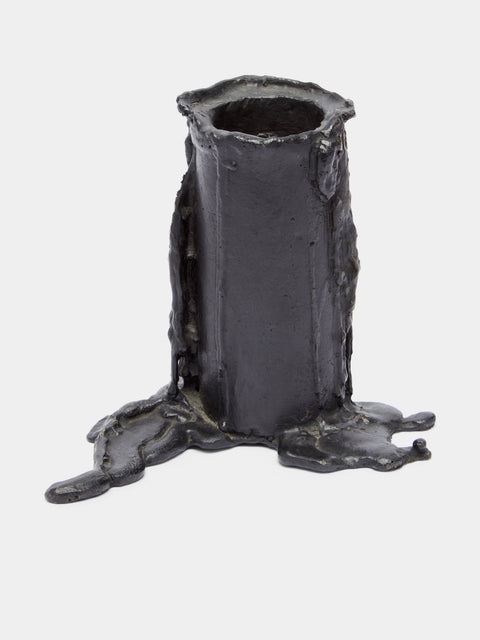 Osanna Visconti - Melted Hand-Cast Bronze Candle Holder -  - ABASK - 