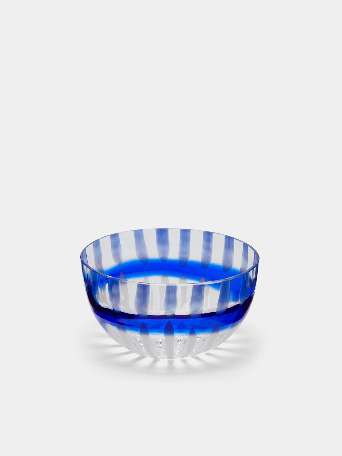 Carlo Moretti - Le Diverse Hand-Blown Murano Small Bowl - Blue - ABASK