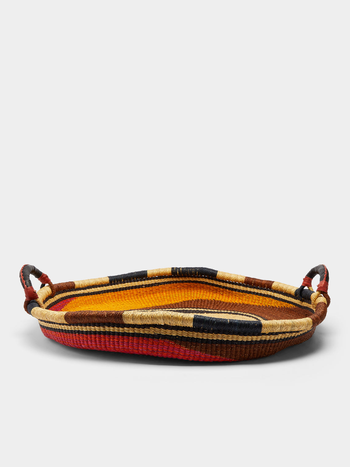 Baba Tree - Handwoven Elephant Grass Tray -  - ABASK