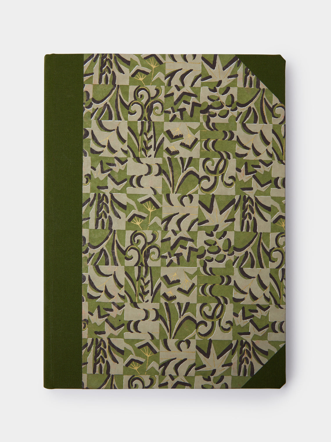 Choosing Keeping - Extra Thick Composition Ledger Notebook - Green - ABASK - 