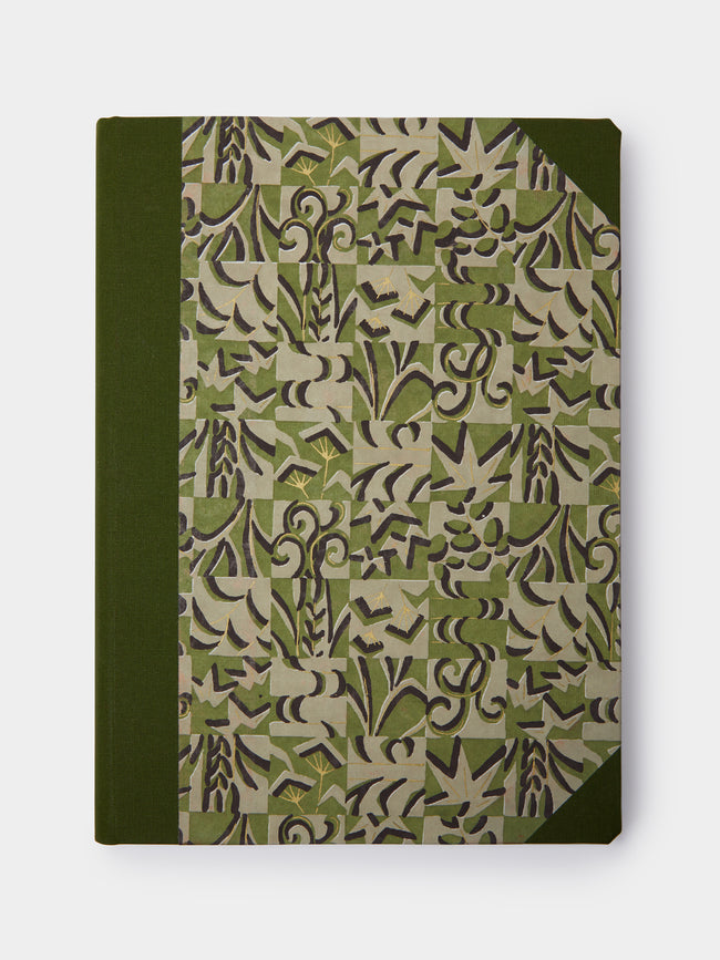 Choosing Keeping - Composition Ledger Extra Thick Notebook - Green - ABASK - 