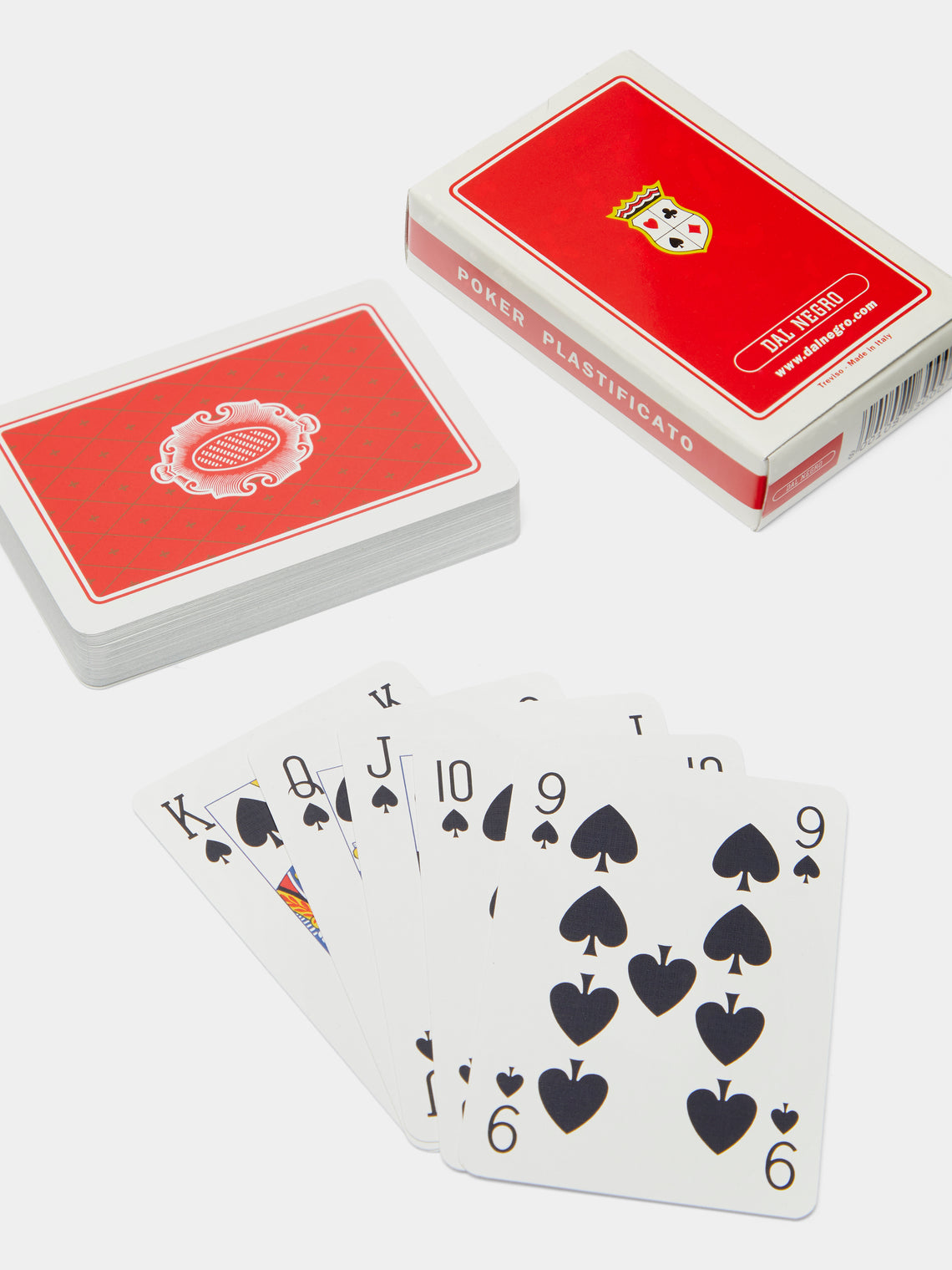 Dal Negro - Ashwood Poker Cards Set - Brown - ABASK