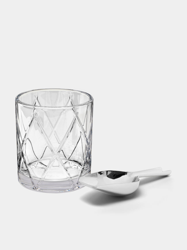 Waterford - Cluin Hand-Etched Crystal Ice Bucket with Scoop - Clear - ABASK - 
