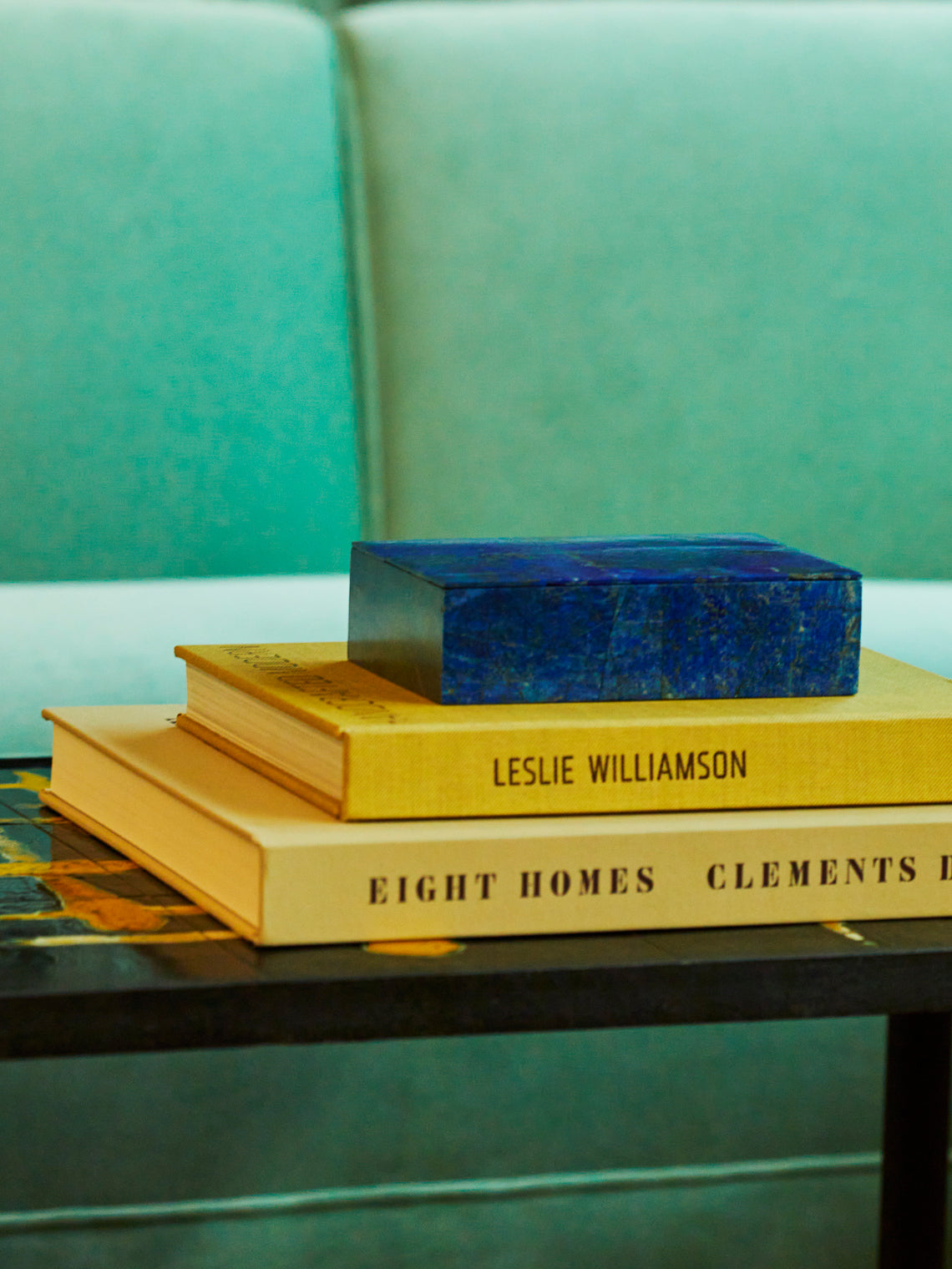 Antique and Vintage - Mid-Century Lapiz Lazuli Box -  - ABASK