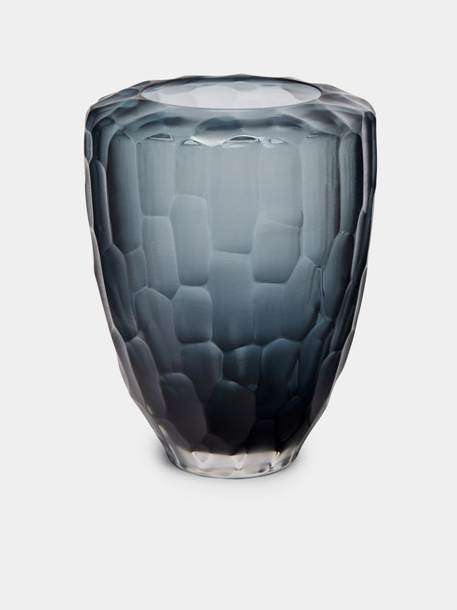 Micheluzzi Glass - Goccia Oceano Hand-Blown Murano Glass Vase -  - ABASK - 