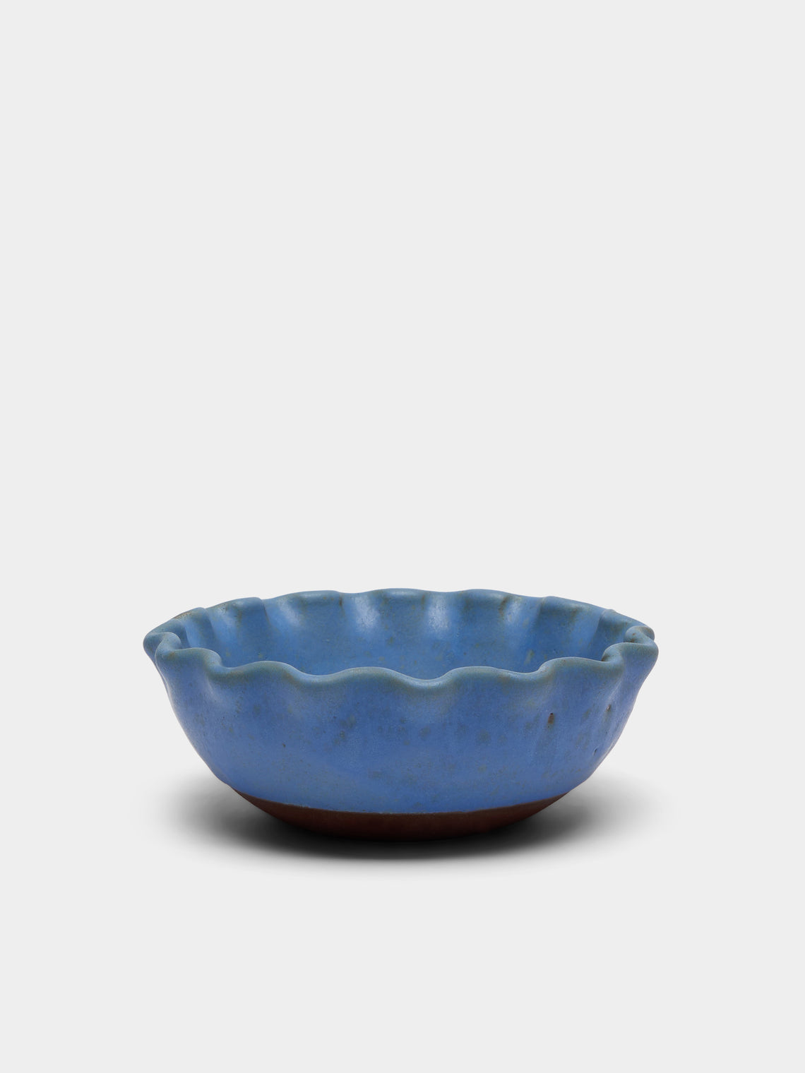 Perla Valtierra - Hand-Glazed Ceramic Small Bowls (Set of 4) - Blue - ABASK - 