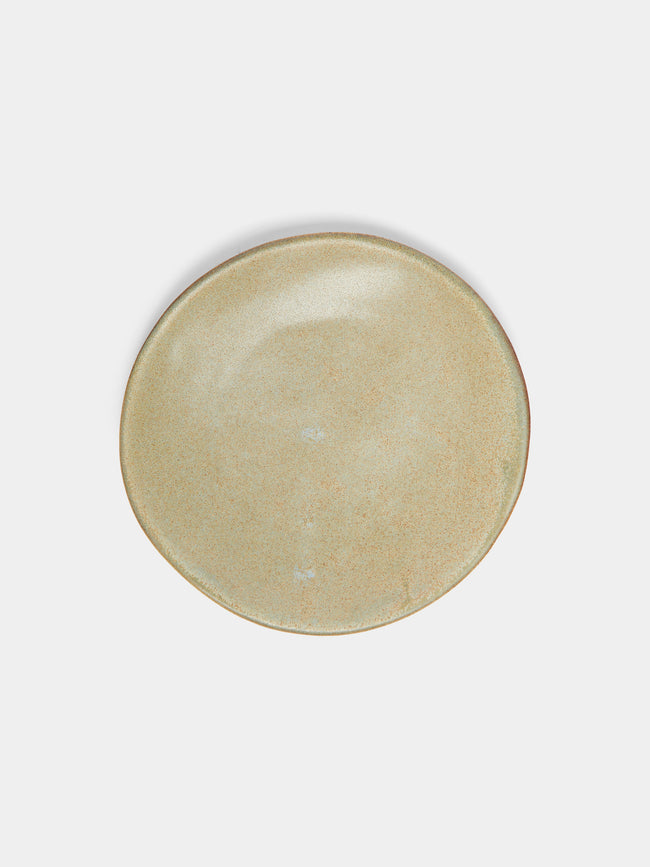 Mervyn Gers Ceramics - Hand-Glazed Ceramic Side Plates (Set of 6) - Beige - ABASK - 