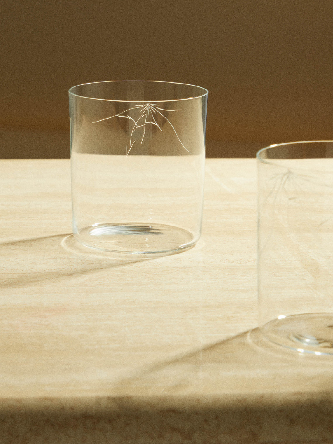 Lobmeyr - Crack Hand-Blown Crystal Tumbler -  - ABASK