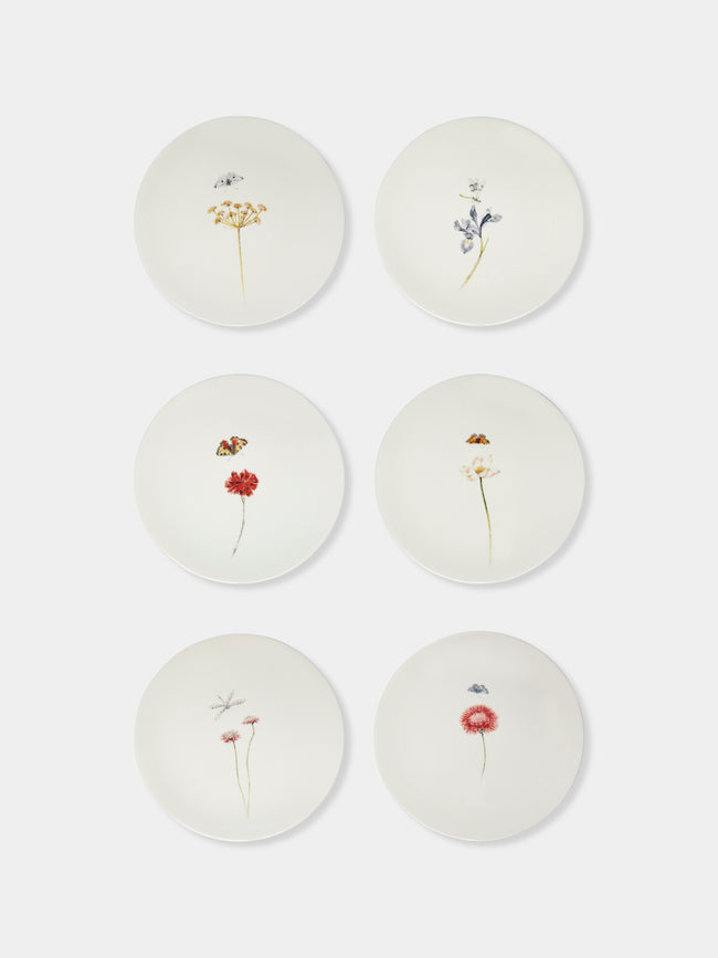 Laboratorio Paravicini - Bloom Dinner Plate (Set of 6) - White - ABASK