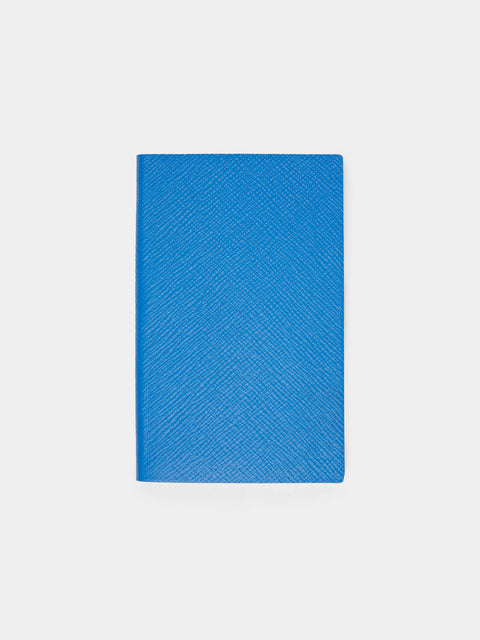 Smythson - Panama Leather Notebook - Blue - ABASK - 