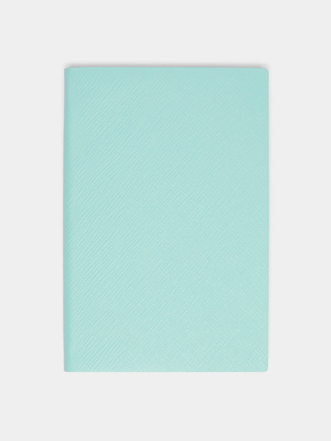 Smythson - Chelsea Leather Notebook - Light Green - ABASK - 