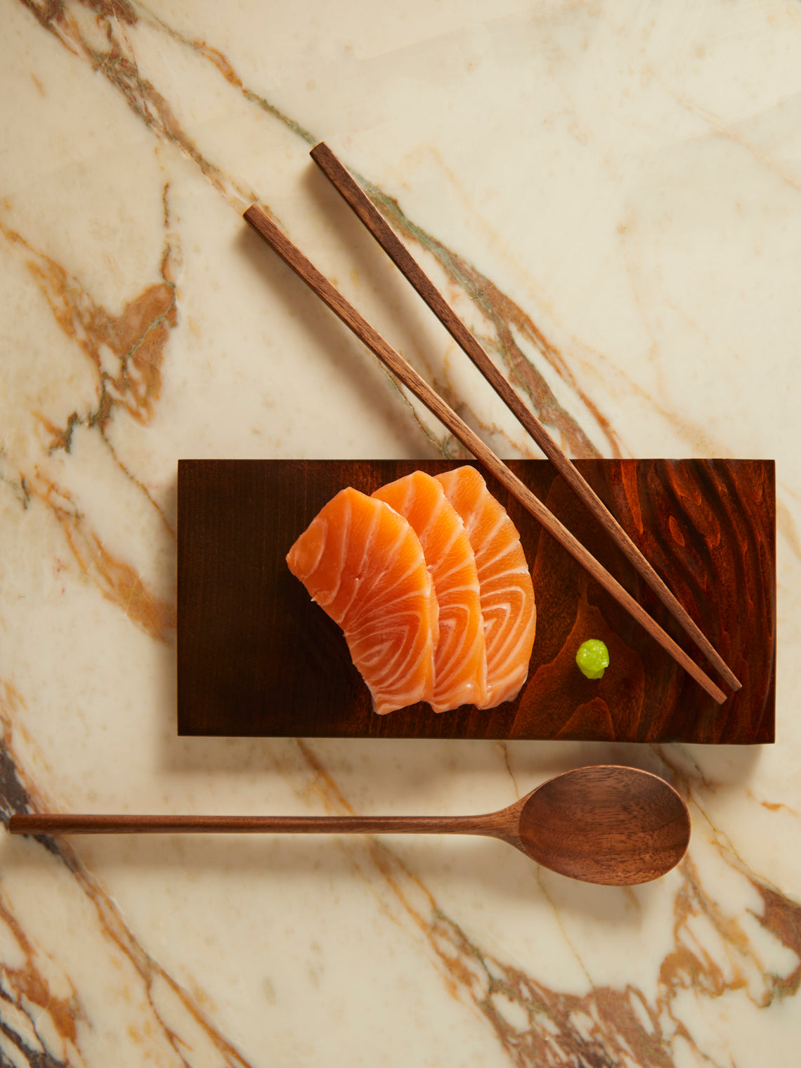 Jaejin Choi - Hand-Carved Walnut Spoon and Chopsticks Set -  - ABASK