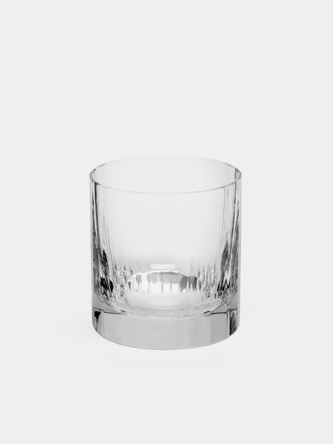 Richard Brendon - Hand-Blown Crystal Double Old Fashioned Tumbler - Clear - ABASK