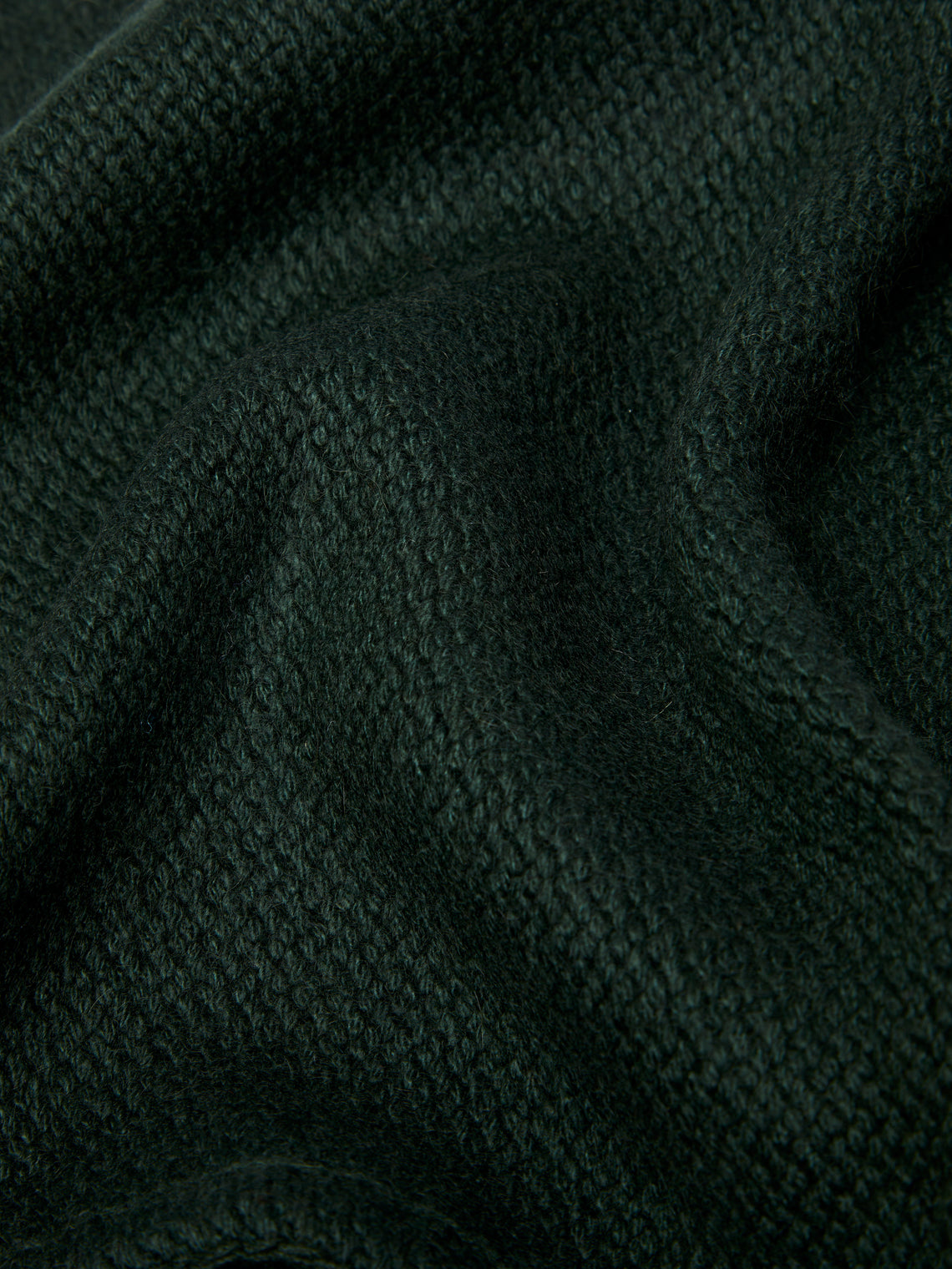 Rose Uniacke - Hand-Dyed Cashmere Large Blanket - Green - ABASK
