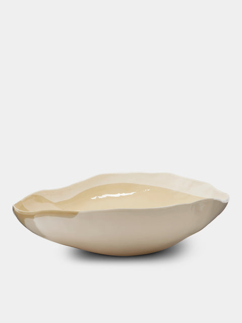 Pottery & Poetry - Hand-Glazed Porcelain Salad Bowl -  - ABASK - 