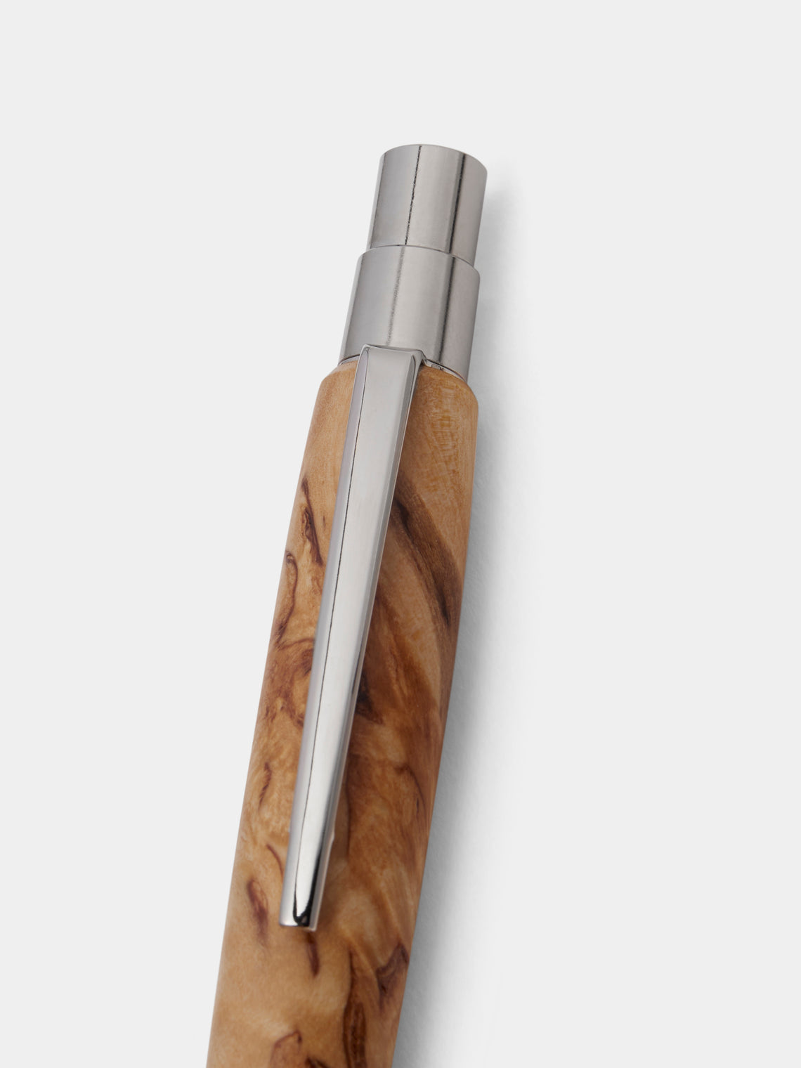 Atelier Fesseler - Berlin Finnish Birch Mini Ballpoint Pen - Brown - ABASK