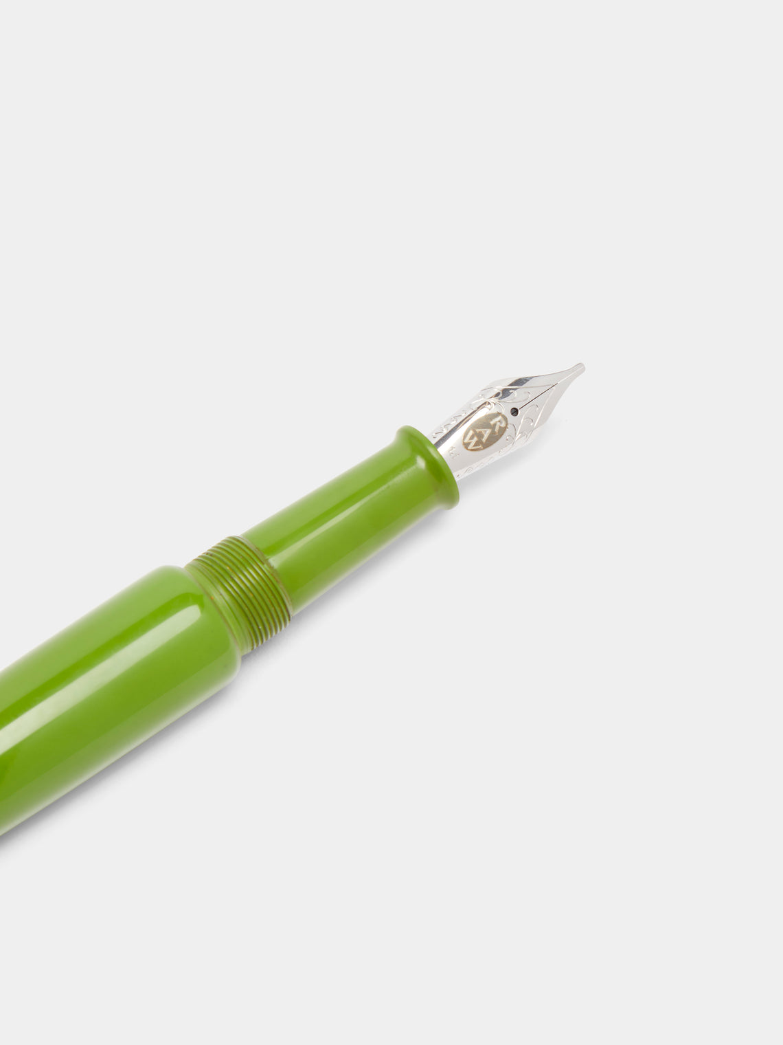 R A W - Resin Fountain Pen - Green - ABASK