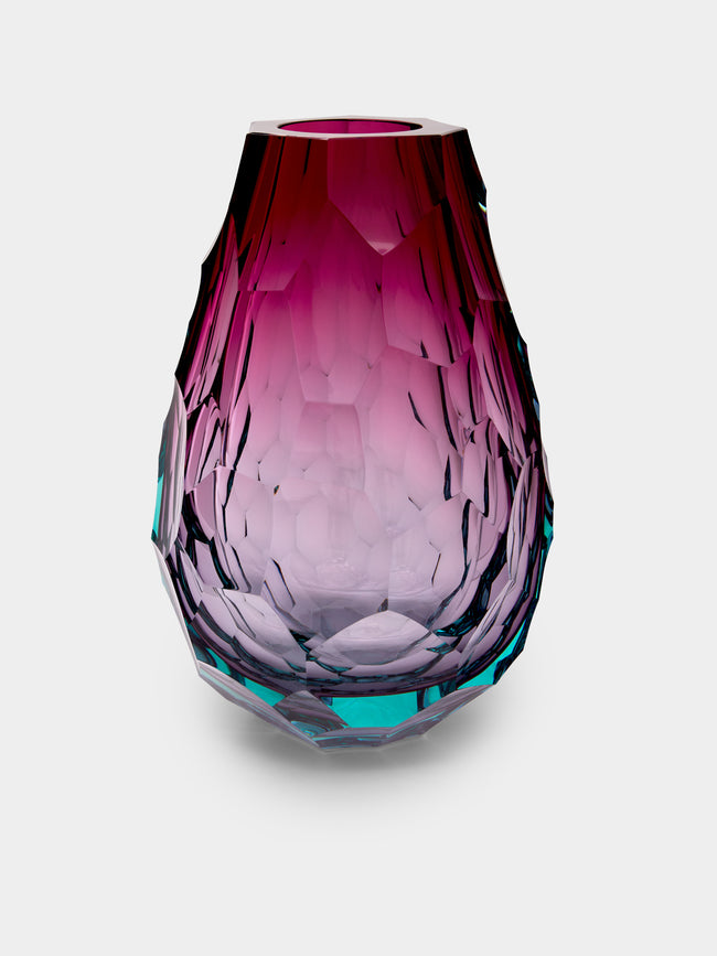 Moser - Stones Crystal Vase -  - ABASK - 