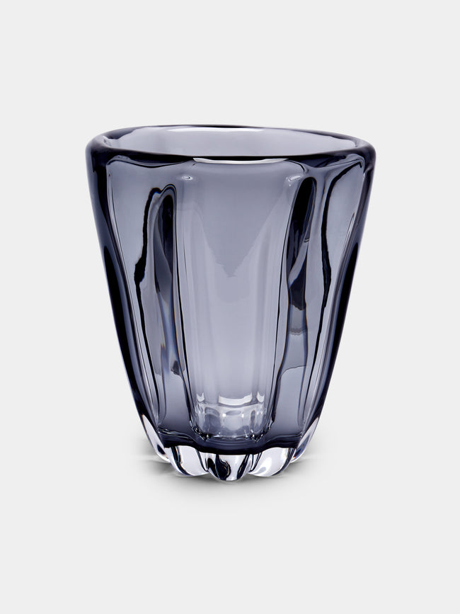 Yali Glass - Fiori Conico Murano Glass Vase - Purple - ABASK - 