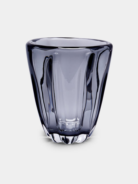 Yali Glass - Fiori Conico Hand-Blown Murano Glass Vase - Purple - ABASK - 
