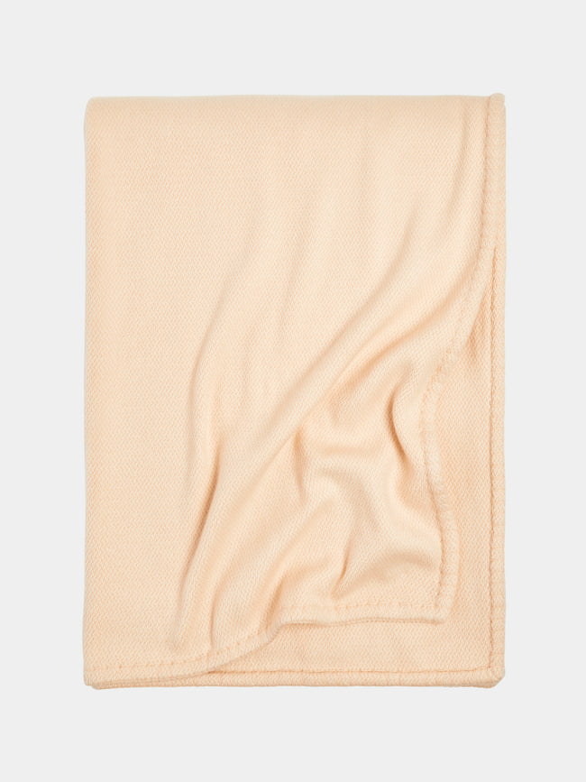 Rose Uniacke - Large Cashmere Blanket - Pink - ABASK - 