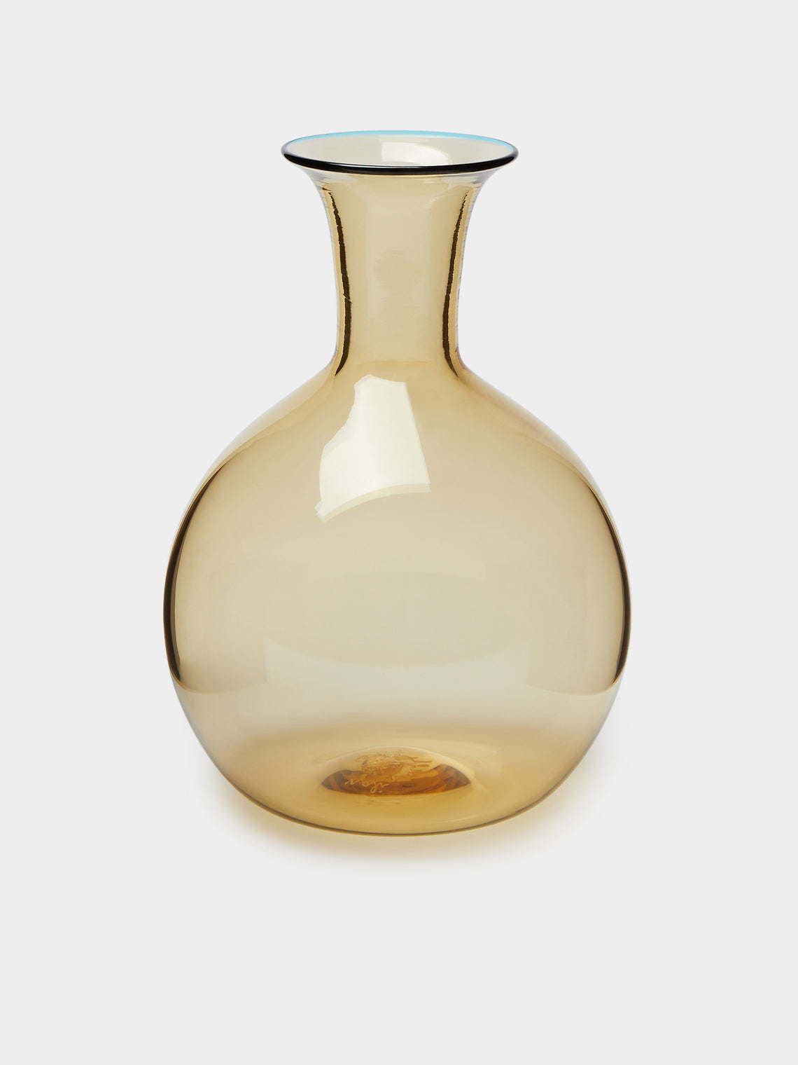 Yali Glass - Hand-Blown Murano Glass Wine Carafe - Yellow - ABASK - 
