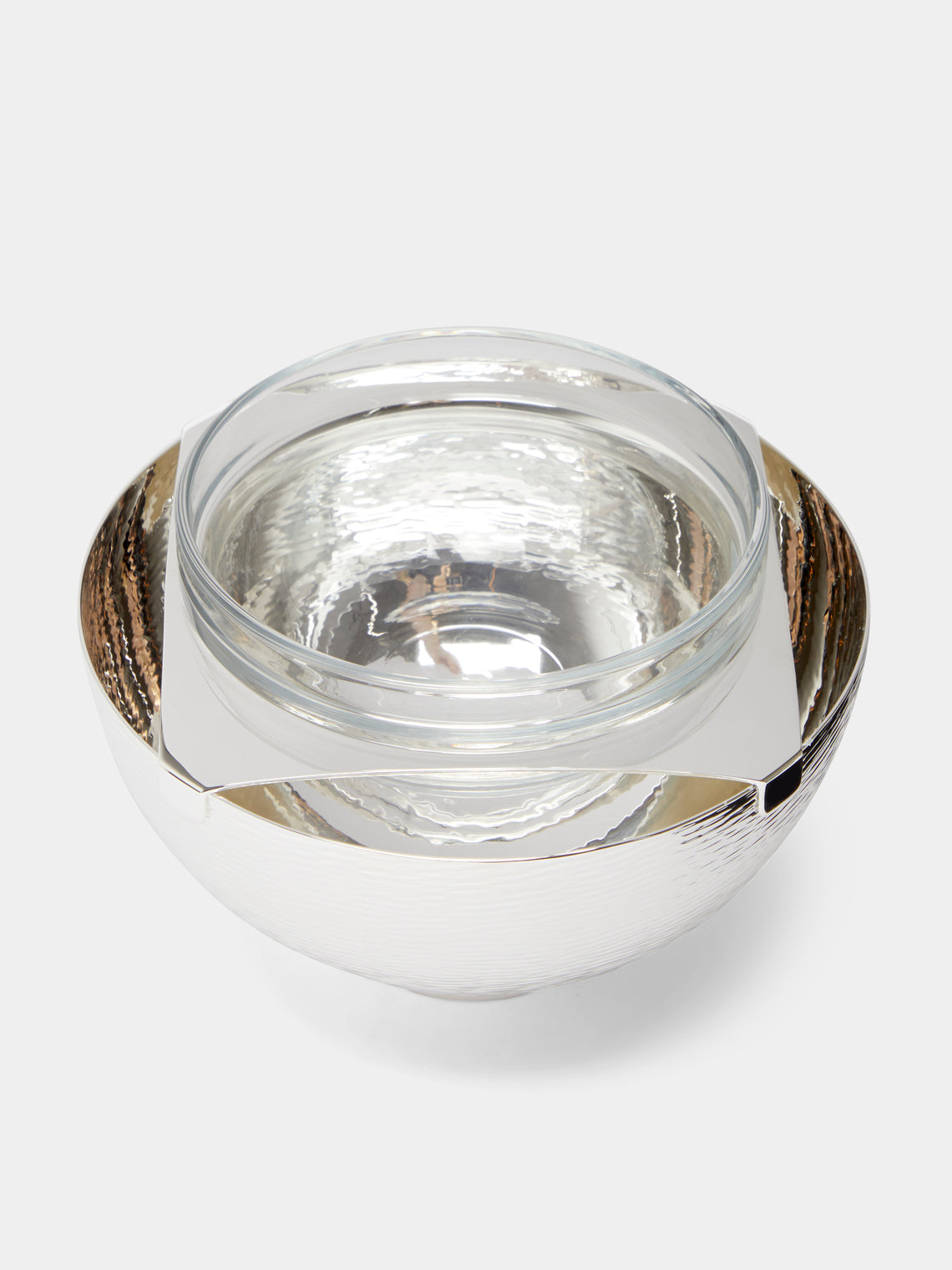 Zanetto - Godman Silver-Plated Caviar Bowl - Silver - ABASK