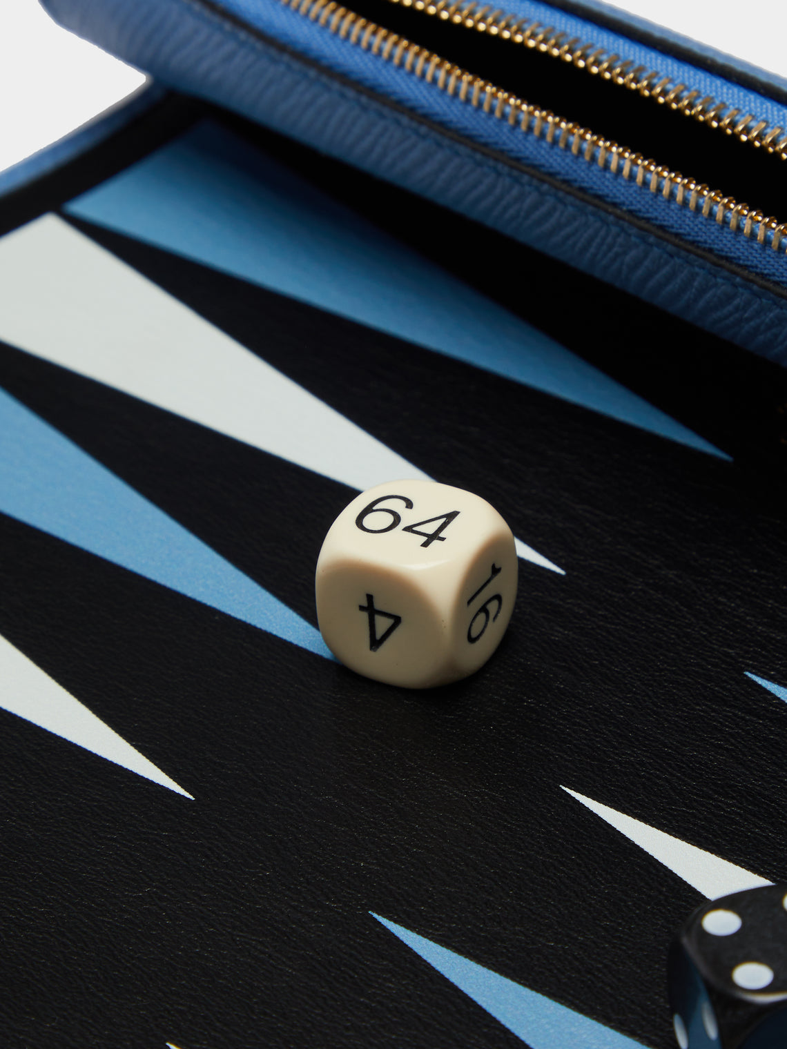 Smythson - Panama Travel Backgammon Set - Blue - ABASK