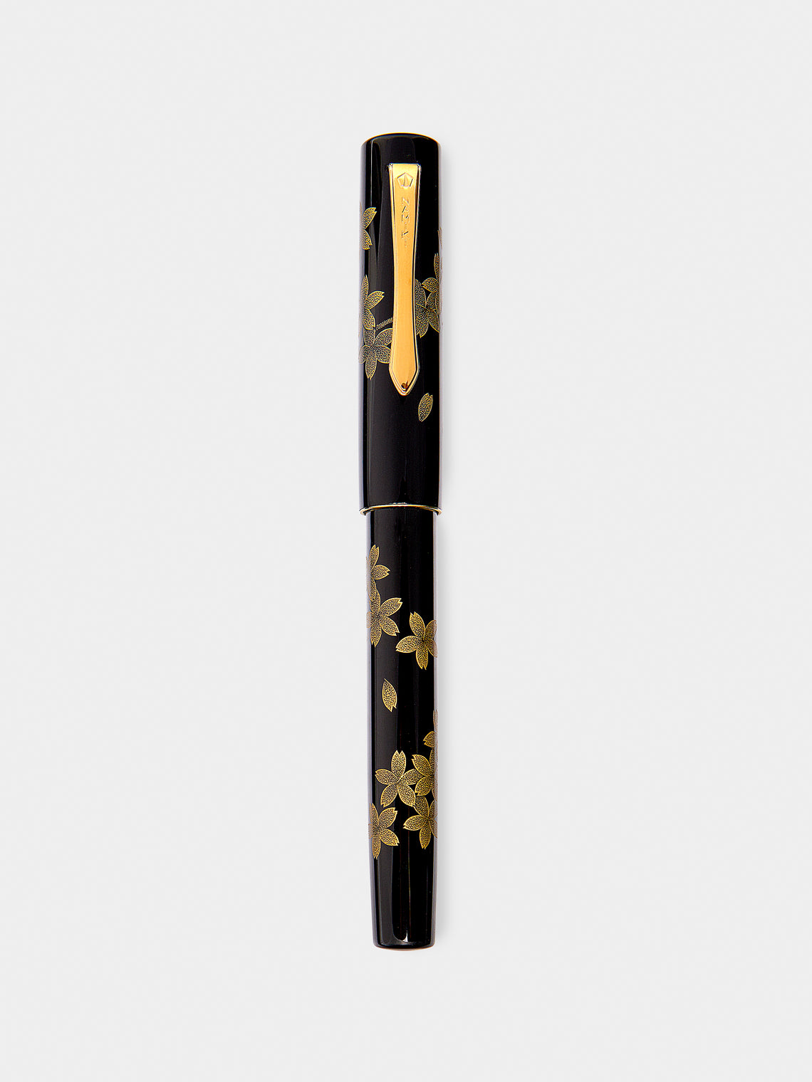 Namiki - Yukari Chinkin "Cherry Blossom" Fountain Pen - Black - ABASK - 