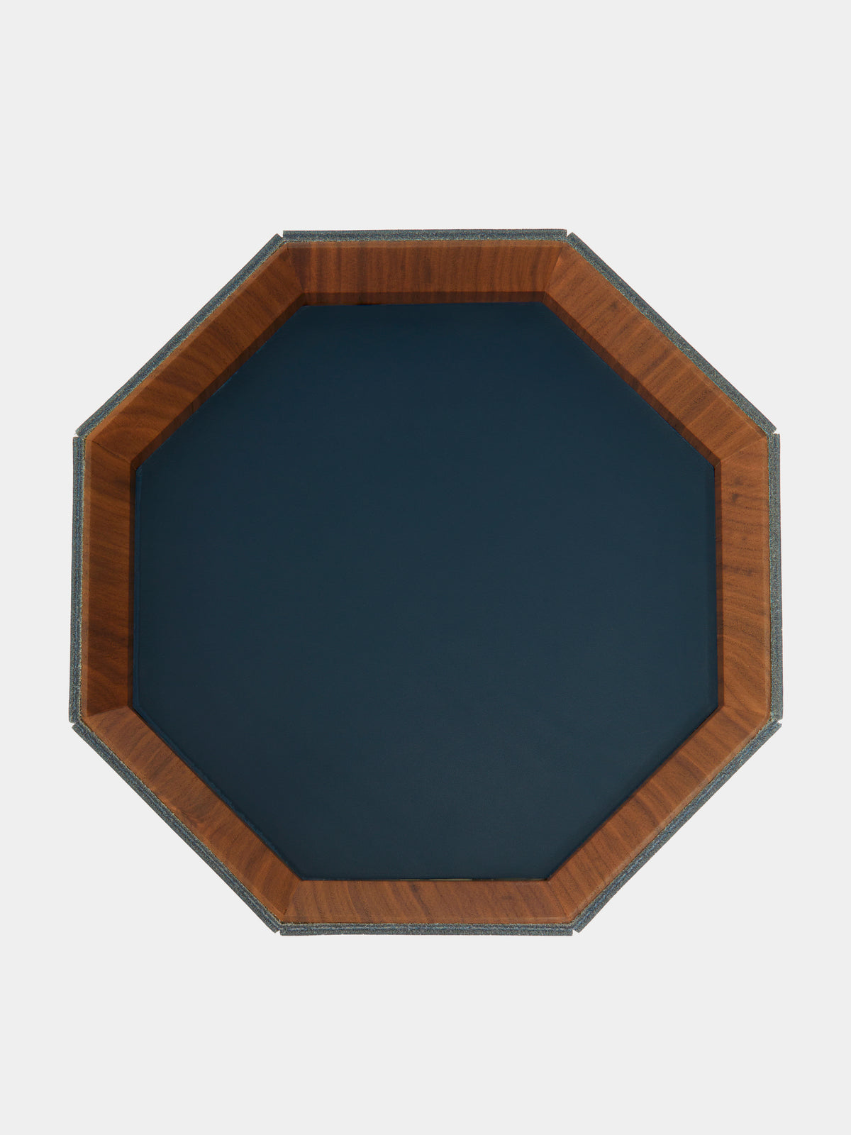 Coste Leather Valet Octagonal Tray