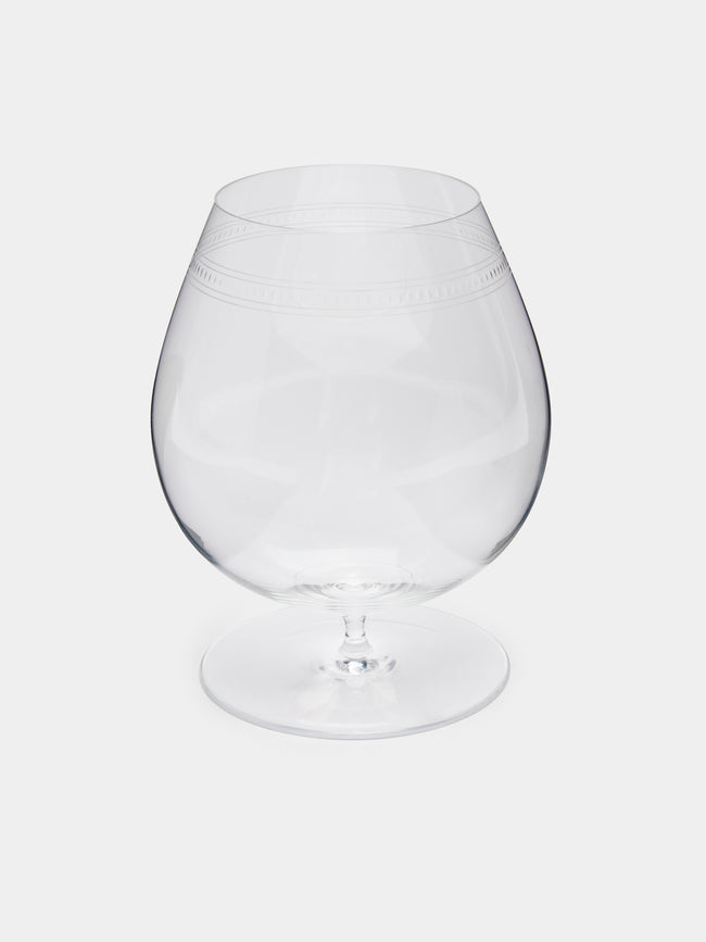 Lobmeyr - Pearlboarder Brandy Glass - Clear - ABASK - 
