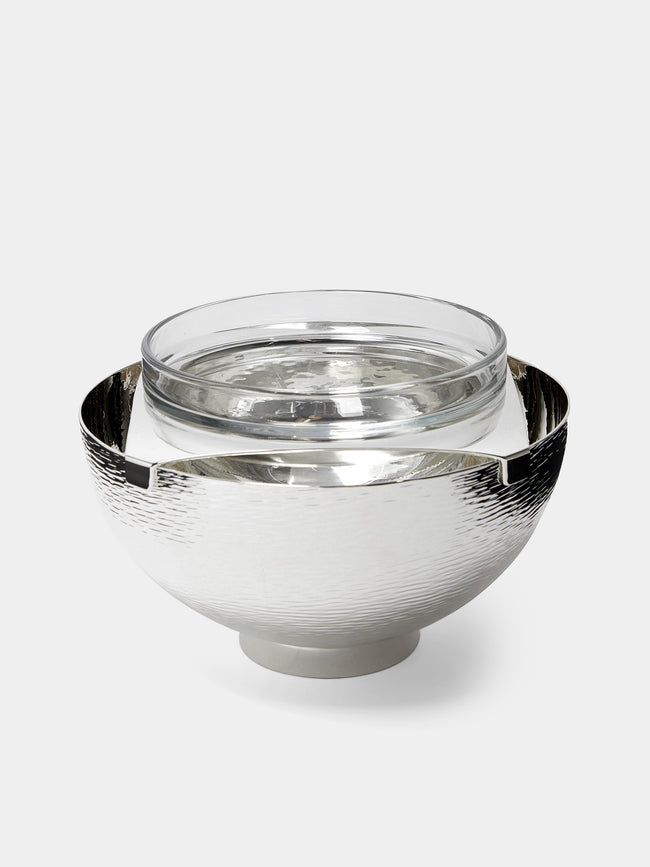 Zanetto - Godman Silver-Plated Caviar Bowl - Silver - ABASK - 