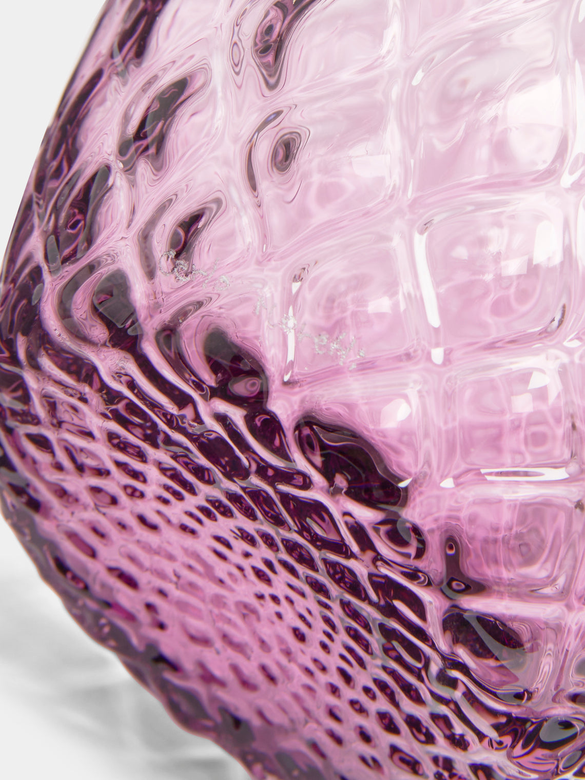 Carlo Moretti - Polaris Hand-Blown Murano Glass Small Vase - Purple - ABASK