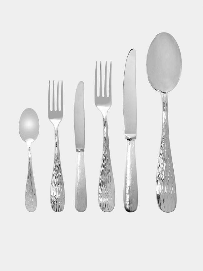 Zanetto - Acqua Silver Plated Cutlery - Silver - ABASK